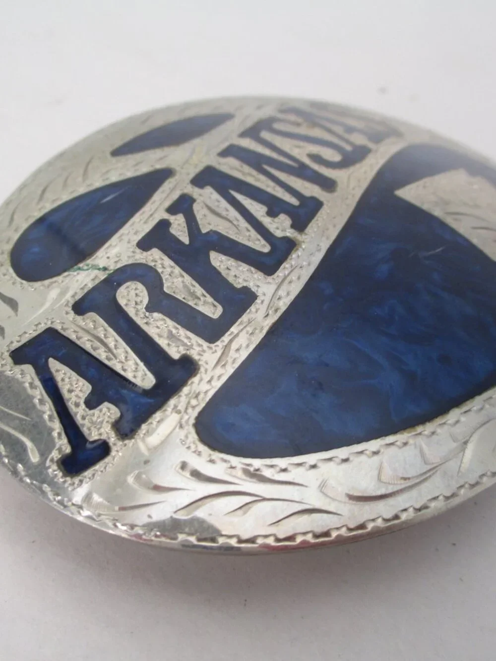 ADM Arkanasas Award Design Metals Silversmith Collection Hand Engraved Vintage